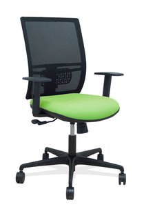 SILLA PIQUERAS YUNQUERA C/BRAZOS PISTACH