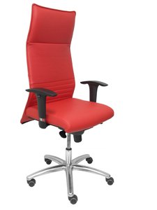 SILLON PIQUERAS ALBACETE PIEL ROJO