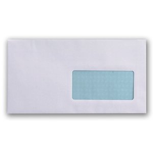 SOBRE SAM 115x225 BCO.80g VD ENSOBR. 500