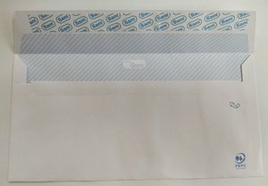 SOBRE SAM 115x225 BCO.90g OP.VI C/500