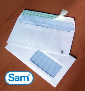 BOLSA SAM 229x324 BLANCO 100g POS. C/250