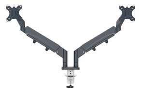 SOPORTE BRAZO MONITOR LEITZ DOBLE GRIS