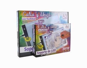 SOPORTE LED OFFICE BOX A3 CALCA Y DIBUJA