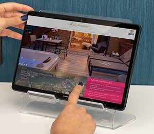 SOPORTE TARIFOLD ACRILICO PARA TABLET