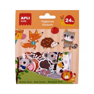 STICKERS APLI (18878) Bl.1h. GOMA EVA AN