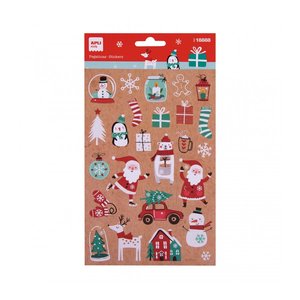 STICKERS APLI (18888) Bl.1h. NAVIDAD KRA