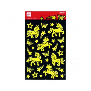 STICKERS APLI (18560) Bl.1h. UNICORNIOS