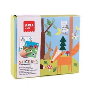 STICKERS GAME CAJA CARTON BOSQUE