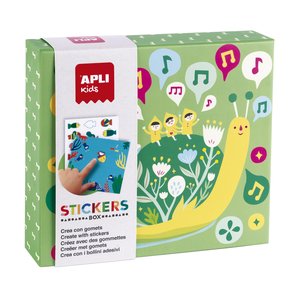 STICKERS GAME CAJA CARTON LILLIPUT