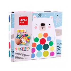 STICKERS GAME CAJA CARTON OSO