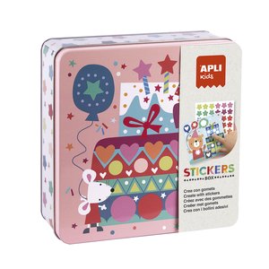 STICKERS GAME CAJA METALICA FIESTA
