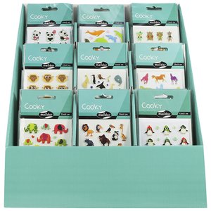 STICKERS MAILDOR COOKY ANIMALES EXP/90