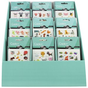STICKERS MAILDOR COOKY MASCOTAS EXP/90