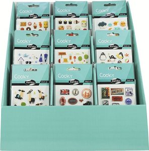 STICKERS MAILDOR COOKY VACAC. EXP/90