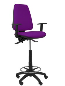 TABURETE PIQ. ELCHE S C/BR. BALI MORADO