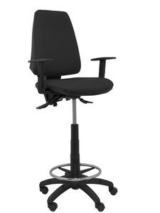 TABURETE PIQ. ELCHE S C/BR. BALI NEGRO