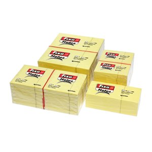 TACO NOTAS FIXO 100h  76x76 AMARILLO