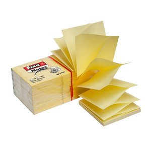 TACO NOTAS FIXO 100h  76x76 AMARILLO