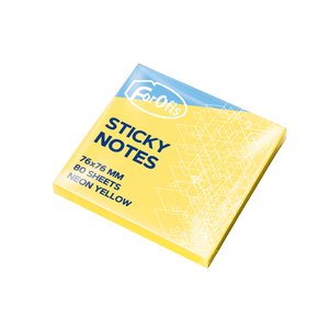 TACO NOTAS FOROFIS 80h 76x76 AMARILLO NE
