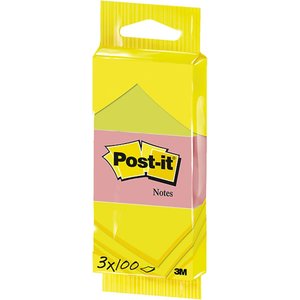 TACO NOTAS POST-IT 653 38X51 PACK 3