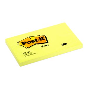 TACO NOTAS POST-IT 655 AMAR. NEON76x127