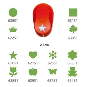 TALADRO GOMA EVA FIXO KIDS 2,5 MARIPOSA
