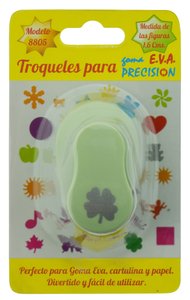 TALADRO GOMA EVA PRECISION TREBOL