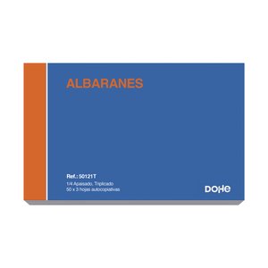 TALONARIO ALBARAN 1/4 APA.DUPLI DOHE