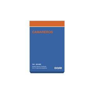 TALONARIO CAMAREROS BOLSILLO DUPLI DOHE