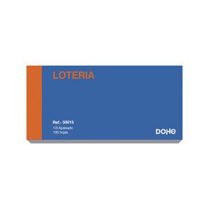 TALONARIO LOTERIA 1/3 APA. DOHE