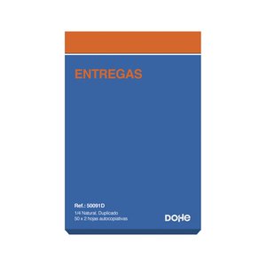 TALONARIO N.ENTREGA 4º NAT. DUPLI DOHE