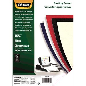 T.ENC.FW.A4 0,25 DELTA CUERO NEGRO C/25