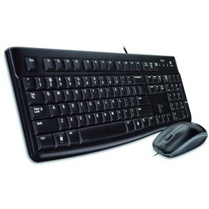 TECLADO Y RATON LOGITECH DESKTOP MK120