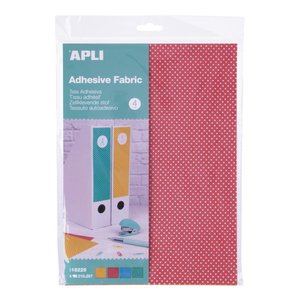 TELA ADH. APLI A4 4 SURTIDOS