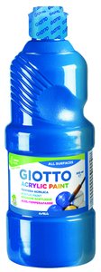 TEMPERA GIOTTO ACRIL 500 ml AZUL CYAN