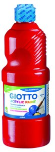 TEMPERA GIOTTO ACRIL 500 ml ROJO