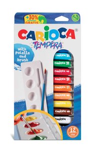TEMPERA CARIOCA TUBO 10ml C/12