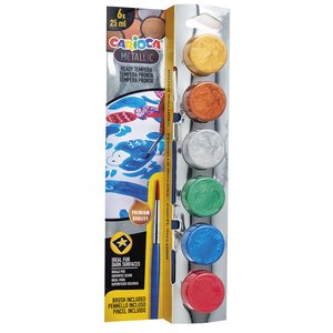 TEMPERA CARIOCA 25ml MET.E/6