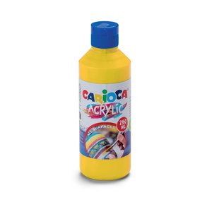 TEMPERA CARIOCA ACR.LIQ.250ml AMARILLO