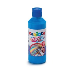 TEMPERA CARIOCA ACR.LIQ.250ml AZUL