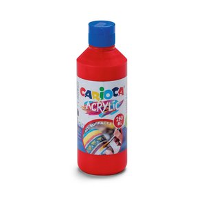 TEMPERA CARIOCA ACR.LIQ.250ml ROJO