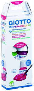 TEMPERA GIOTTO 25 ml ESTUCHE 6