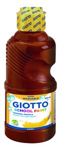 TEMPERA GIOTTO LAVAB.LIQ.250 ml MARRON