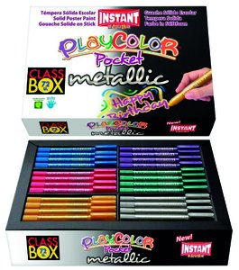TEMPERA INSTANT PLAYC. MET. POCKET C/72