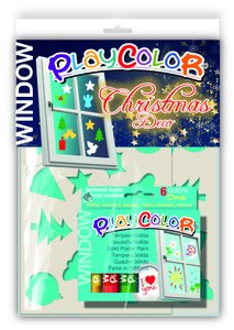 TEMPERA INSTANT  PLAYC. ONE WINDOW C/6