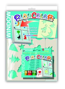 TEMPERA INSTANT  PLAYC. ONE WINDOW C/6