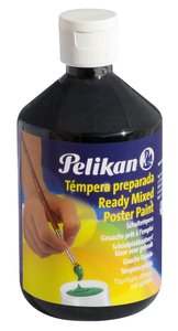 TEMPERA PELIKAN LIQ.500ml 742/500L NEGRO