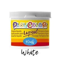 TEMPERA PLAYCOLOR  40 ml BLANCO.EST.6