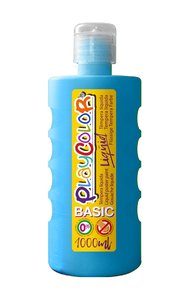 TEMPERA PLAYCOLOR LIQ. 1000 ml AZUL CLAR