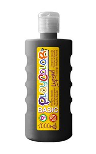 TEMPERA PLAYCOLOR LIQ. 1000 ml NEGRO